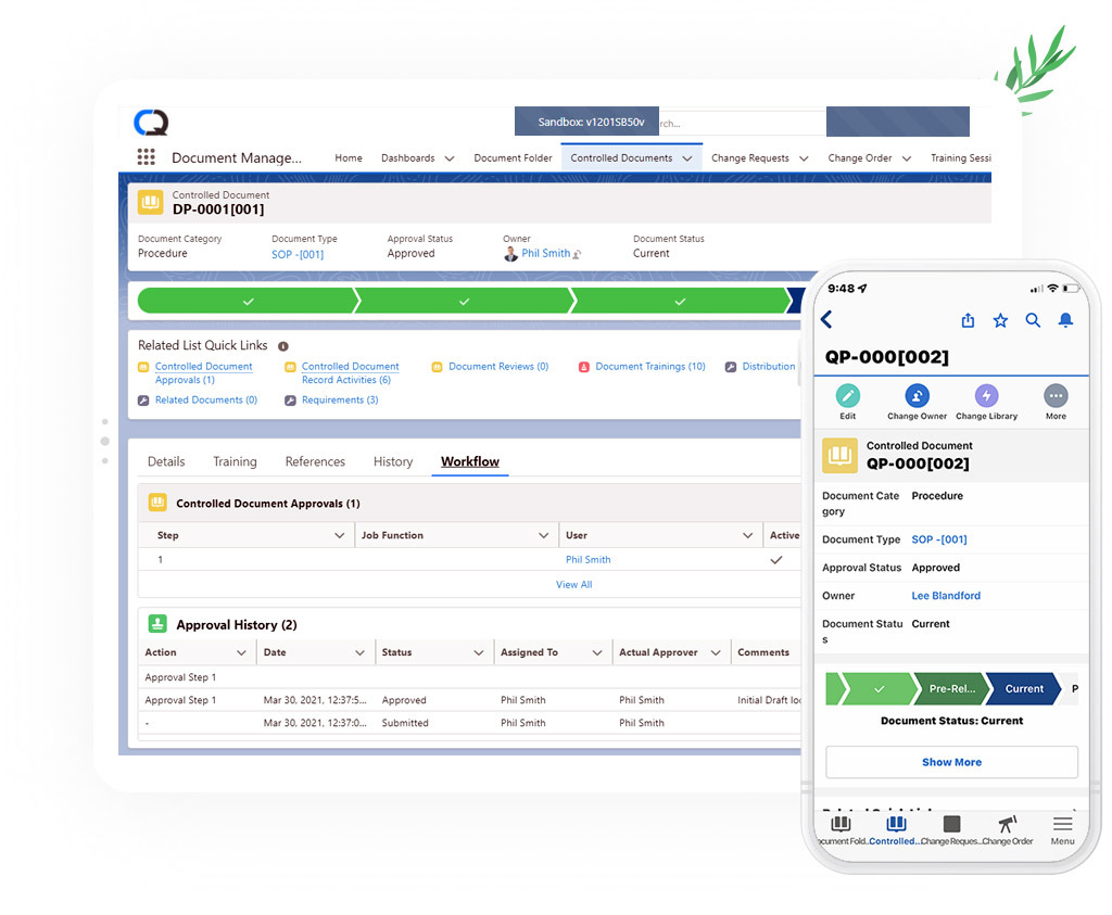 CQ's Document Management Solution