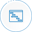 Gantt-Ansicht für Liefergegenstände